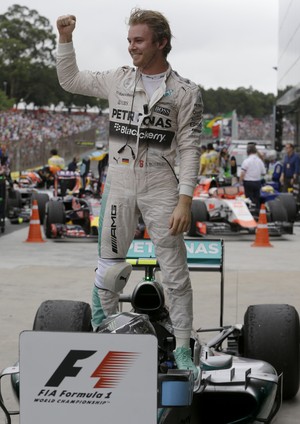 Nico Rosberg GP Brasil Fórmula 1 (Foto: Ricardo Mazalan / AP)