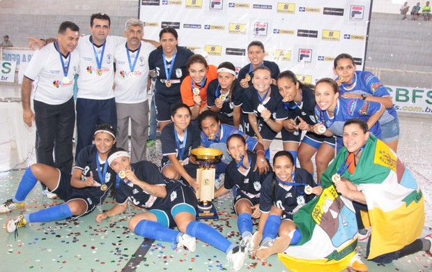 Carnaubais conquista Taça Brasil de Futsal Feminino - 1ª Divisão (Foto: Cedida/Arquivo Pessoal)