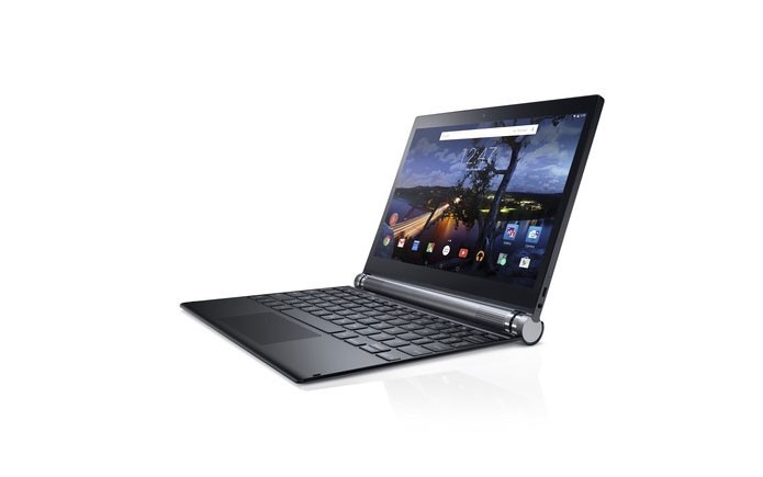 Com uso de teclado, tablet da Dell vira um notebook com Android (Foto: Divulgação/Dell)