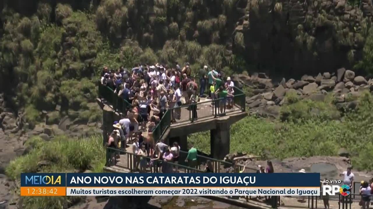 Parque Nacional Do Igua U Registrou Em O Menor N Mero De