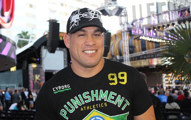 tito ortiz Cris Cyborg X Jennifer Colomb mma (Foto: Evelyn Rodrigues)