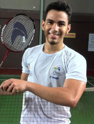 Lucas Alves; badminton; Piauí (Foto: reprodução/Facebook)