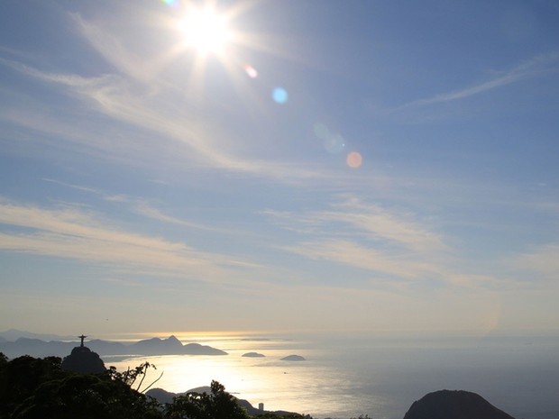 Dia será de sol no Rio nesta quarta-feira (Foto: Marcos Estrella / Globo)