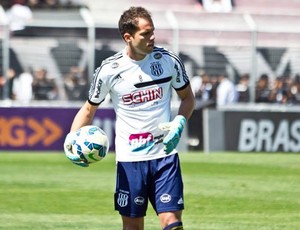 Marcelo Lomba, goleiro da Ponte Preta (Foto: Victor Hafner/ Ponte Press)