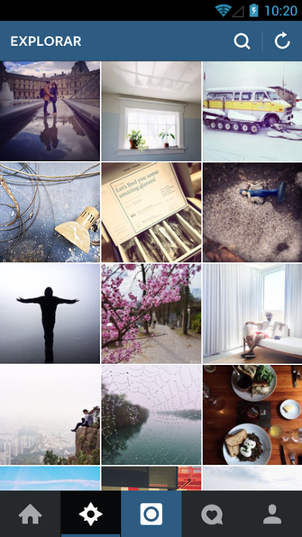 Aba 'Explorar' do Instagram agora mostra conteúdo personalizado (Foto: Divulgação/Instagram) Aba 'Explorar' do Instagram agora mostra conteúdo personalizado (Foto: Divulgação/Instagram)