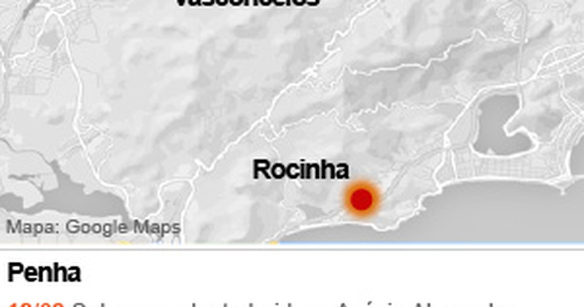 G1 PM ocupa o Morro do