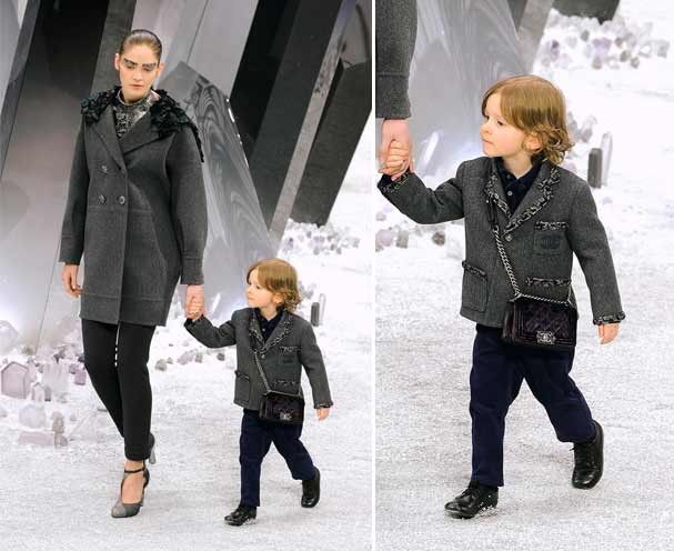 Inverno 2012 da Chanel, e ele lá de novo! (Foto: ImaxTREE)