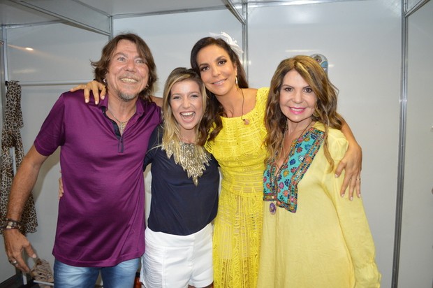 Lenine, Luiza Possi, Ivete e Elba Ramalho (Foto: Felipe Souto Maior / Agnews)