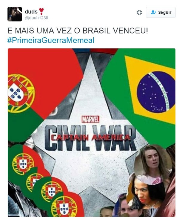 Br X Pt Brasileiros Celebram Vitoria Da Primeiraguerramemeal Tecnologia E Games G1