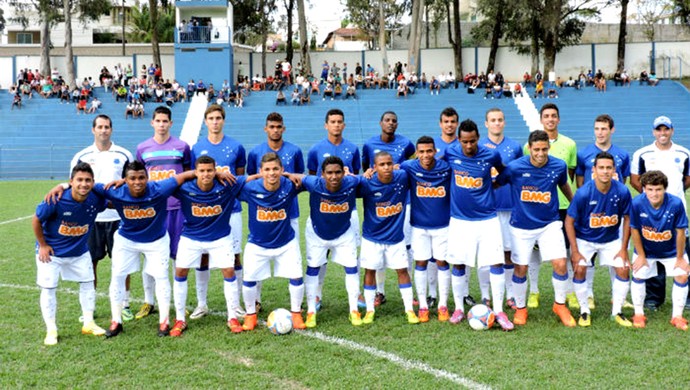 time júnior do Cruzeiro na Taça BH (Foto: Divulgação)