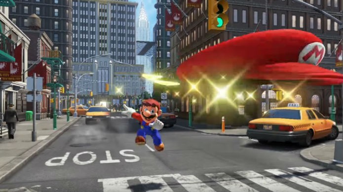 Super Mario Odyssey permitirá que o herói use o boné como poder (Foto: Divulgação/Nintendo)