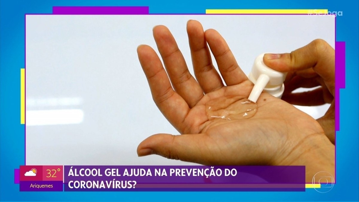 Coronav Rus Uso De Lcool Gel Recomendado Saiba Como Se Prevenir