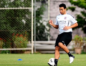 Maldonado treino Corinthians (Foto: Marcos Ribolli / Globoesporte.com)