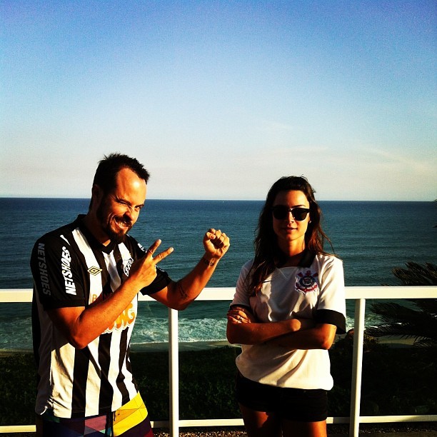 Paulinho Vilhena e Thayla (Foto: Reprodução/ Instagram)