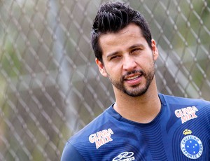 Fabio no treino do Cruzeiro (Foto: Washington Alves / Vipcomm)