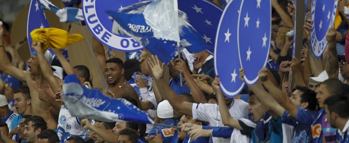 Torcida Cruzeiro (Foto: Vinnicius Silva/Light Press)