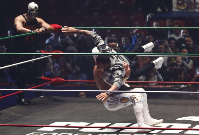 Lewis Hamilton WWE (Foto: Reuters) Lewis Hamilton WWE (Foto: Reuters)