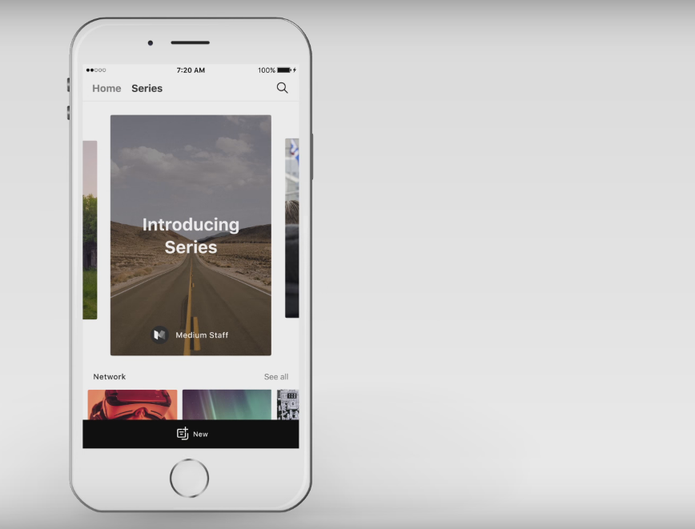 Medium 'lança Snapchat que não desaparece em 24h'; entenda a plataforma Series (Foto: Divulgação/Medium) Medium 'lança Snapchat que não desaparece em 24h'; entenda a plataforma Series (Foto: Divulgação/Medium)