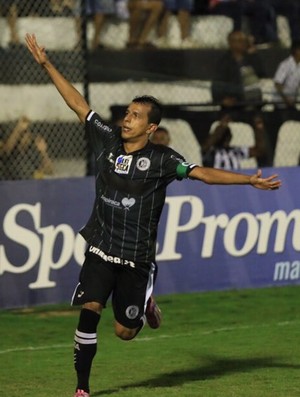 Didira faz o gol da vitória do ASA contra o Confiança (Foto: Valdeir Gois/Divulgação ASA)