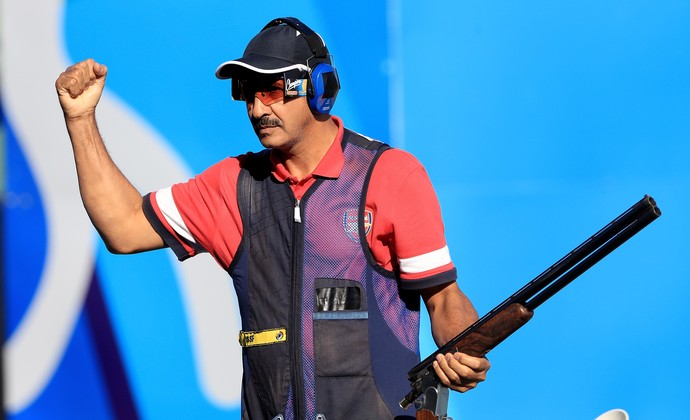 Abdullah Alrashidi tiro esportivo Rio 2016 (Foto: Sam Greenwood/Getty Images)