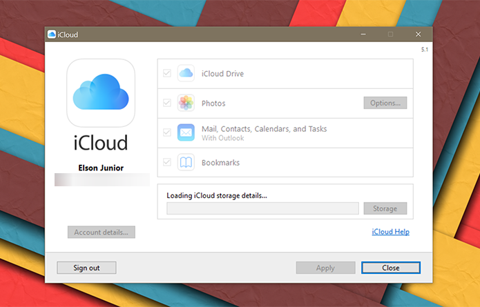 iCloud Drive sincroniza dispositivos da Apple com Windows através da nuvem (Foto: Reprodução/Elson de Souza)