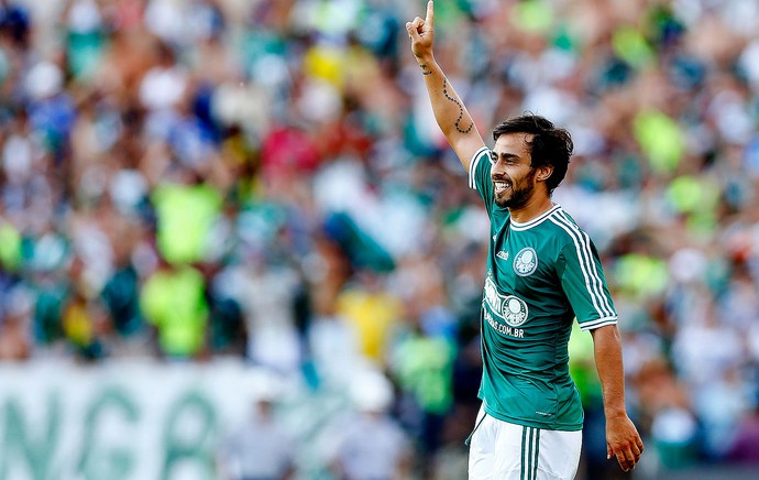 Valdívia palmeiras gol atlético Sorocaba (Foto: Piervi Fonseca / Agência Estado)