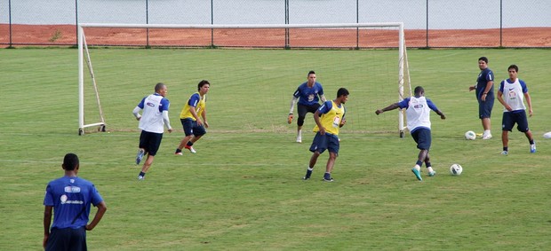 treino do bahia em brasília (Foto: Fabrício Marques/Globoesporte.com)