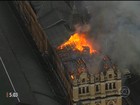 Incêndio destrói o prédio do Museu da Língua Portuguesa, em SP