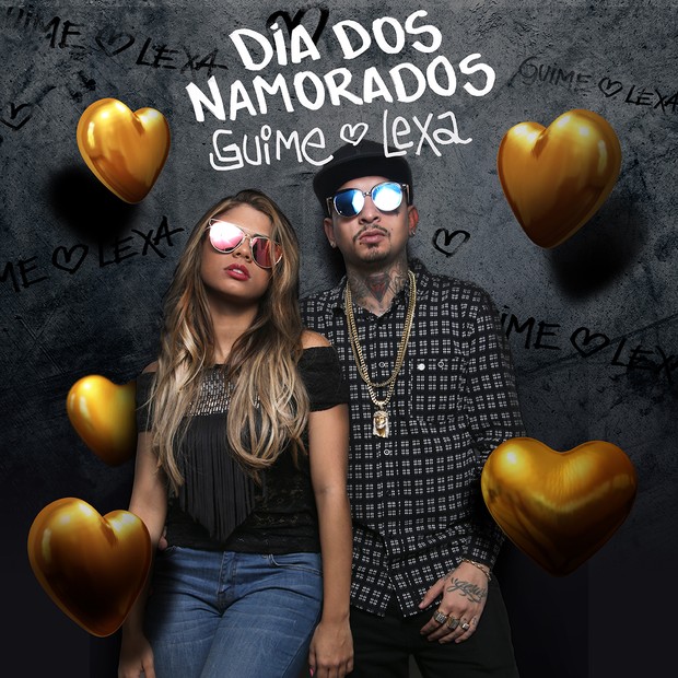 Guime e Lexa estrelam campanha para o Dia dos Namorados (Foto: Tico Fernandes e Rogério Soeiro / Divulgação)