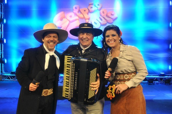 Galpão Crioulo recebeu Luiz Carlos Borges (Foto: Luiza Carneiro/ RBS TV)