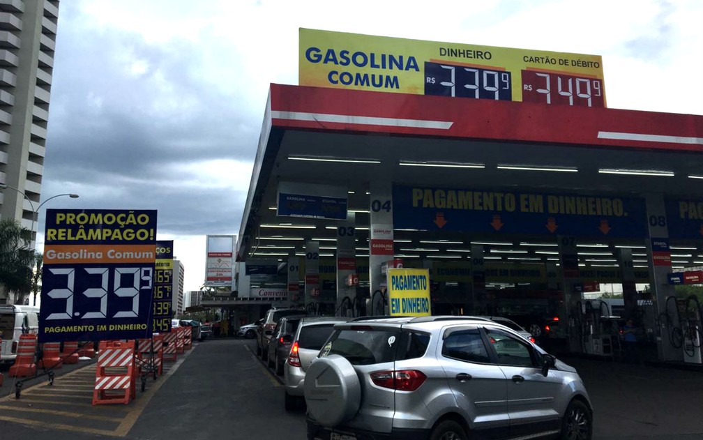 Posto da Torre, que deu origem à operação Lava Jato, em Brasília (Foto: Gustavo Aguiar/ G1 DF)