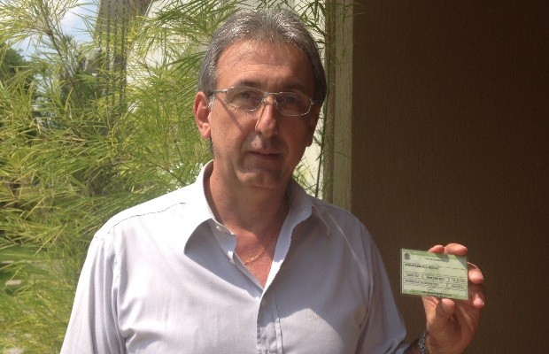 Engenheiro agrônomo Ademir Chiaveli Borghi é eleitor de Aparecida de Goiânia, Goiás (Foto: Luísa Gomes/G1)