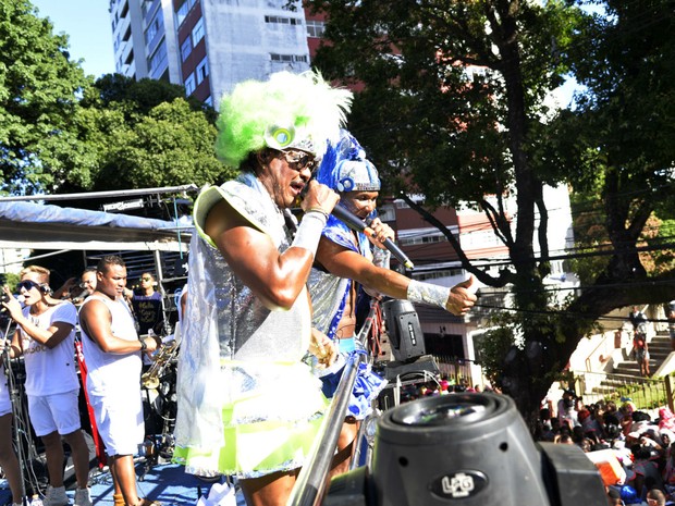 É o Tchan no carnaval de Salvador (Foto: Sérgio Pedreira/Ag. Haack)