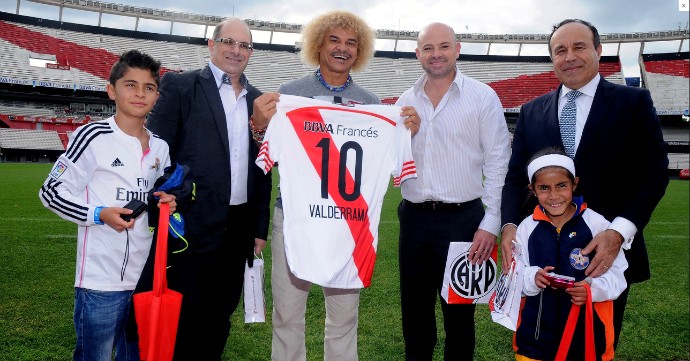Carlos Valderrama River Plate