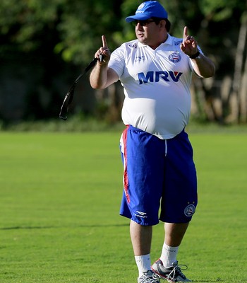 Guto Ferreira em treino do Bahia (Foto: Felipe Oliveira/Divulgação/EC Bahia)