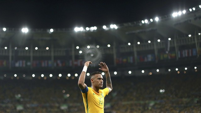 Neymar na final olímpica Brasil x Alemanha (créditos: Reuters)