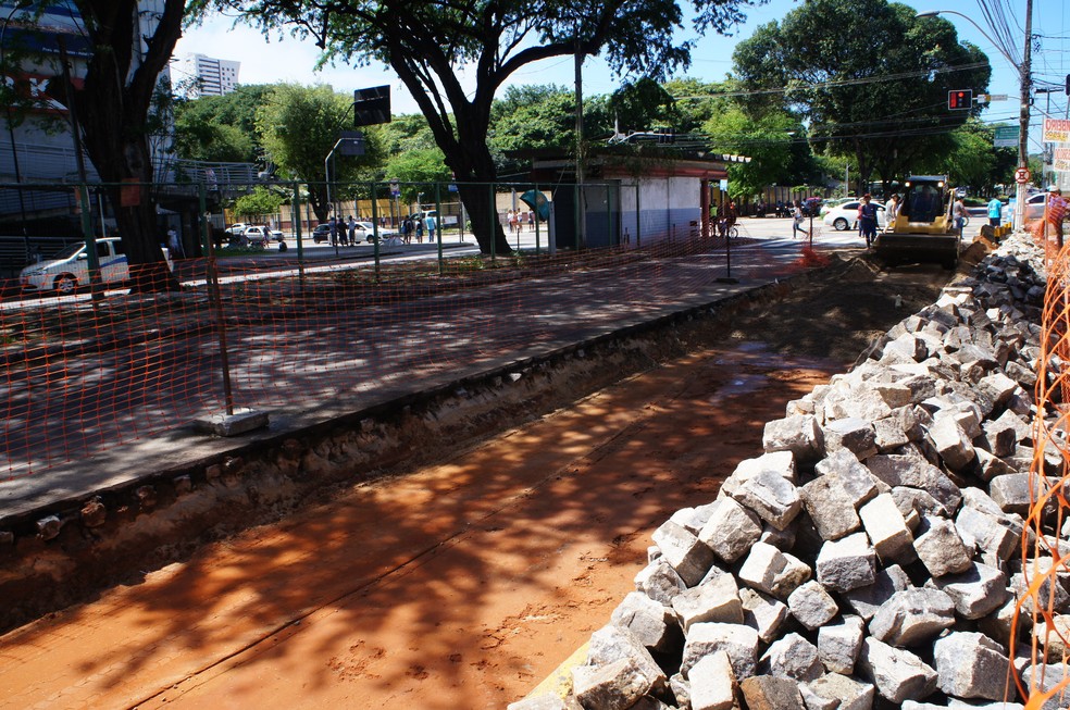 Com interdição do trecho, tráfego ficou liberado apenas para transportes públicos. (Foto: Divulgação / Caern)