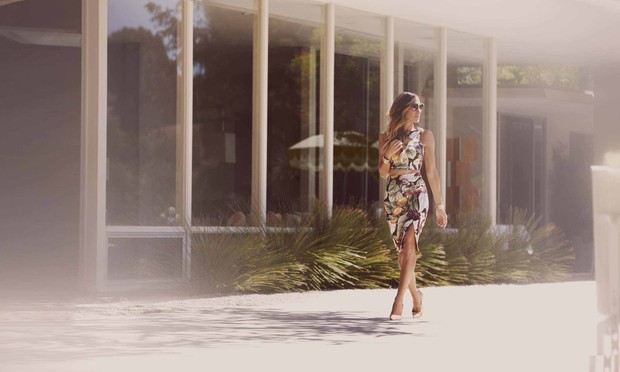 Sarah Jessica Parker posa para grife brasileira (Foto: Guy Aroch / Divulgação)