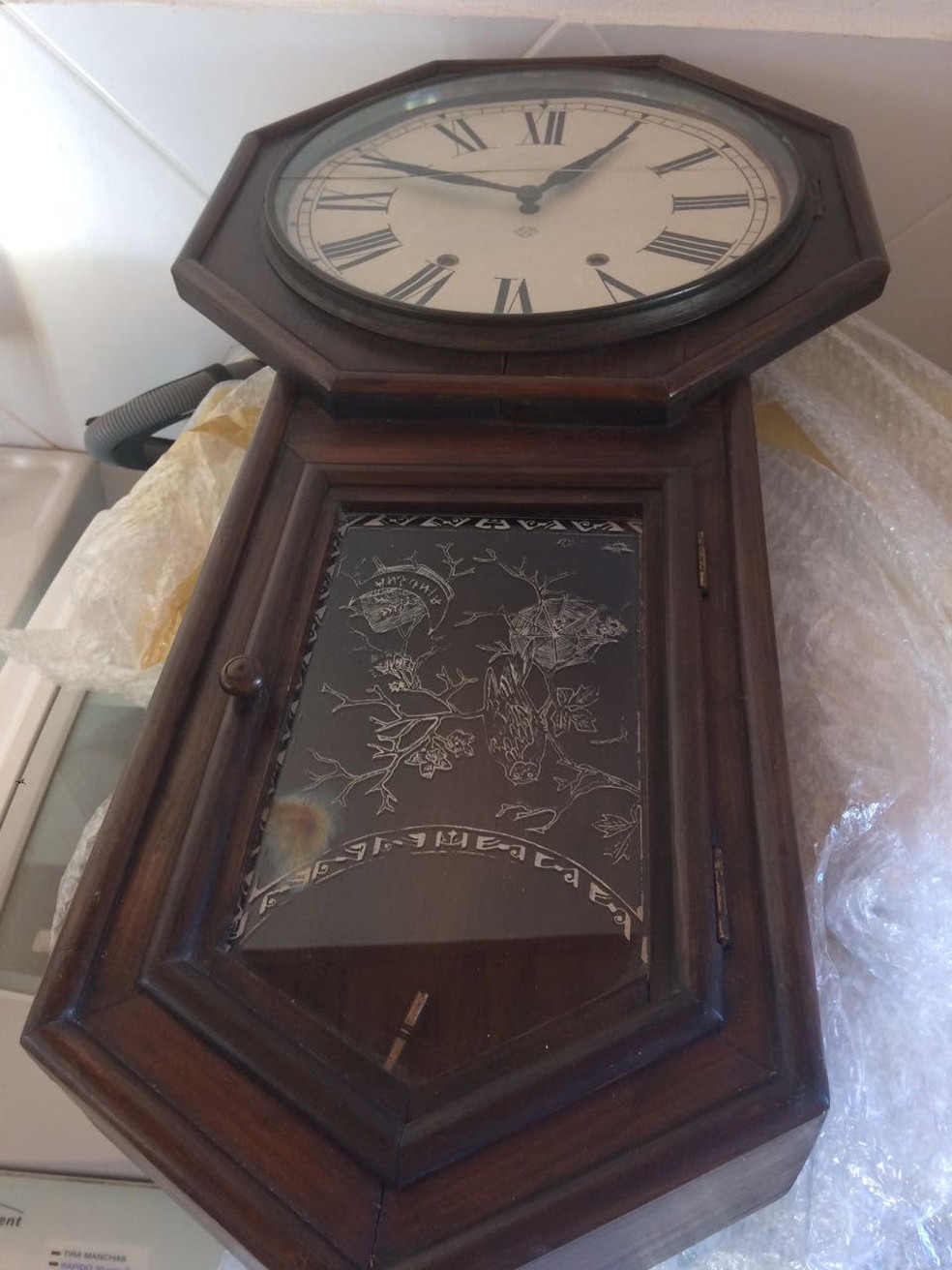 Relógio antigo está entre os bens que serão avaliados pela PF (Foto: Divulgação/MPF)