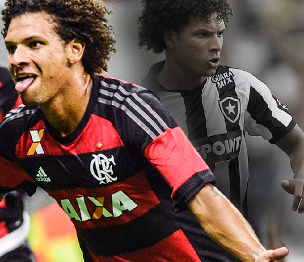 Arão deixou o Botafogo para jogar no Flamengo em 2016 (Foto: infoesporte)