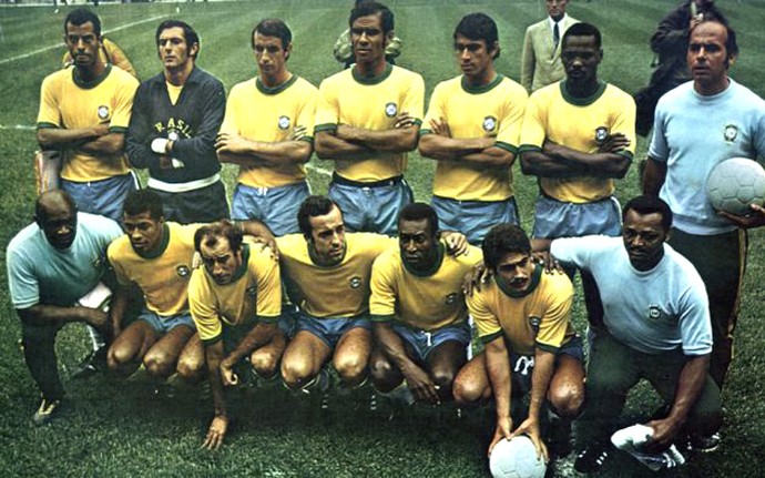 Seleção Brasileira 1970 time posado (Foto: Divulgação / Site Oficial CBF)