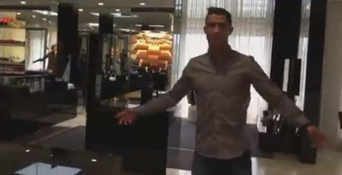 Mansão do Cristiano Ronaldo em Madri
