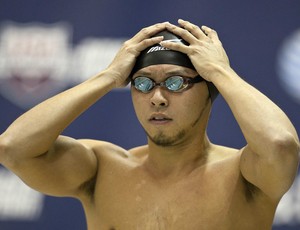 Kitajima no Campeonato Japonês de natação (Foto: Reuters)