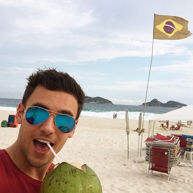 Tom Daley (Foto: instagram / reprodução) Tom Daley (Foto: instagram / reprodução)
