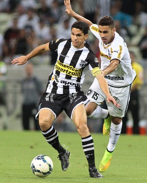 Gabriel e Magno Alves Botafogo x Ceará (Foto: Jarbas Oliveira / Ag. Estado)