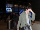 Após visita a Harry Styles, irmã de Kim Kardashian se esconde de paparazzi