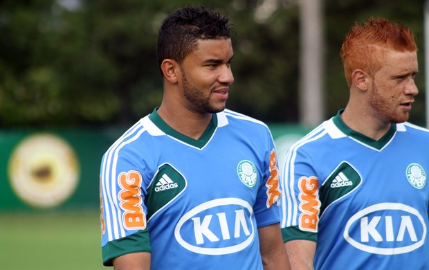 Maurício Ramos e Souza treino Palmeiras (Foto: Cleber Akamine)