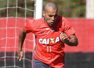 Emerson Sheik, Flamengo, treino, Ninho do Urubu (Foto: Gilvan de Souza/Flamengo)