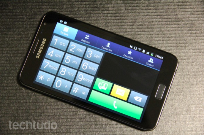 Samsung Galaxy Note (Foto: Allan Melo/TechTudo) Samsung Galaxy Note (Foto: Allan Melo/TechTudo)