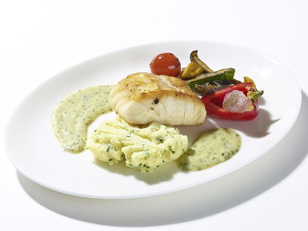 Bacalhau frito, uma das refeições da Air Food One (Foto: Air Food One/Divulgação)